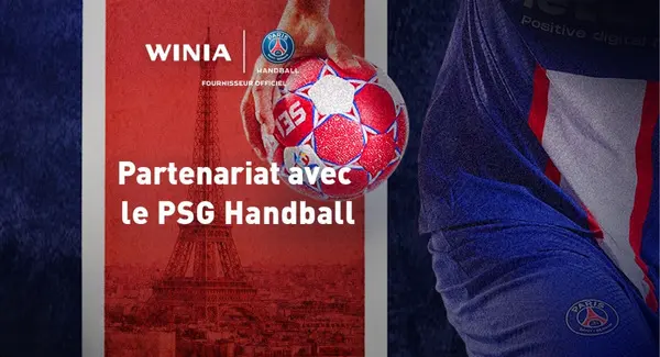 partenariat avec le psg handball winia france